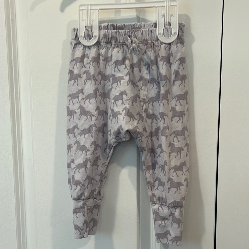Kate Quinn Purple Horse Pants 18-24m